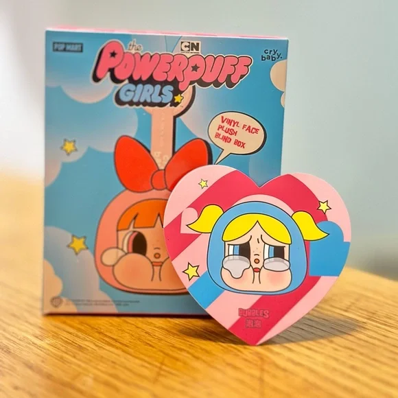 Pop Mart Crybaby Powerpuff Girls Vinyl Plush Keychains - Picture 3 of 3